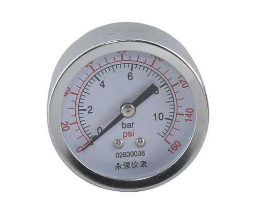 Electrophoresis shell pressure gauge